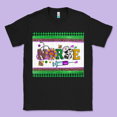 Mardi Gras Nurse Classic Tee Designed By Artiststas