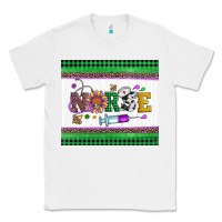 White mardi gras nurse Classic Tee - Artiststas
