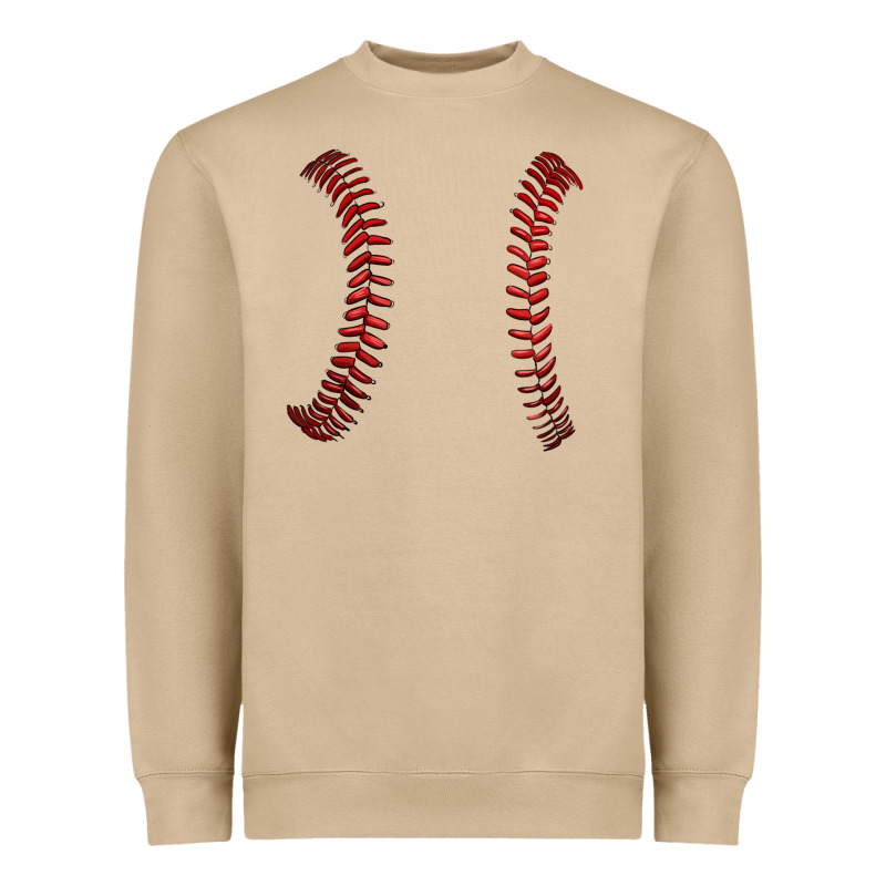 Ball Stitch Heavyweight Sweatshirt by AdoDesignShop | Teevron