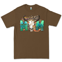 Cacao mom with bull skull Premium Tee - Zillion Design Studio