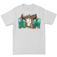 Dove Grey mom with bull skull Premium Tee - Zillion Design Studio