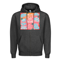 Charcoal Heather sarcastic quotes Zipper Hoodie - MaliasSmallBusiness