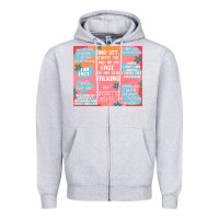 Heather Grey sarcastic quotes Zipper Hoodie - MaliasSmallBusiness