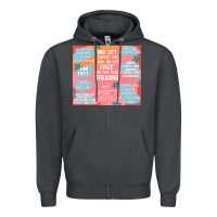 Smoke sarcastic quotes Zipper Hoodie - MaliasSmallBusiness