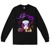 Black halloween baby calf Long Sleeve Tee - Jasminsmagicworld