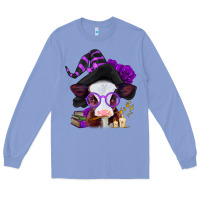 Colony Blue halloween baby calf Long Sleeve Tee - Jasminsmagicworld
