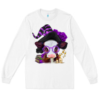 White halloween baby calf Long Sleeve Tee - Jasminsmagicworld