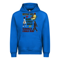Cobalt rosa sat so ruby could walk so kamala could run juneteenth Urban Hoodie - CowGirlArtShop
