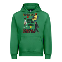 Emerald rosa sat so ruby could walk so kamala could run juneteenth Urban Hoodie - CowGirlArtShop