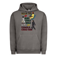 Pigment Tornado rosa sat so ruby could walk so kamala could run juneteenth Urban Hoodie - CowGirlArtShop