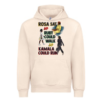 Sandshell rosa sat so ruby could walk so kamala could run juneteenth Urban Hoodie - CowGirlArtShop