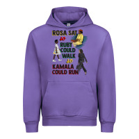 Tulip rosa sat so ruby could walk so kamala could run juneteenth Urban Hoodie - CowGirlArtShop