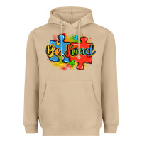 Mushroom be kind autism Heavyweight Hoodie - LillyAllenDesigns
