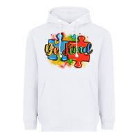 White be kind autism Heavyweight Hoodie - LillyAllenDesigns