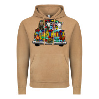 Vintage Camel farm life truck autism Vintage Hoodie - CowhideDigitalArt