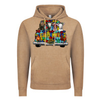 Vintage Coffee farm life truck autism Vintage Hoodie - CowhideDigitalArt