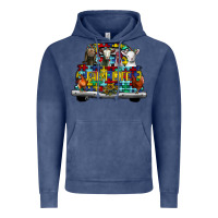 Vintage Denim farm life truck autism Vintage Hoodie - CowhideDigitalArt