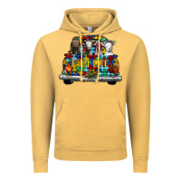 Farm Life Truck Autism Vintage Hoodie | Teevron