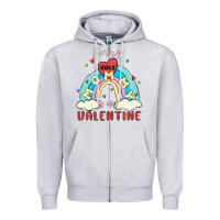 Heather Grey sorry girls mommy is valentine Zipper Hoodie - MaliasSmallBusiness