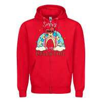 Red sorry girls mommy is valentine Zipper Hoodie - MaliasSmallBusiness