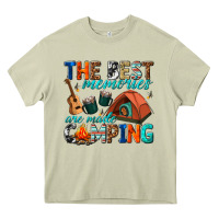 Mossy the best memories are made camping Heavy Core Tee - texasbilliewilder