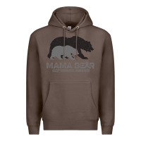 Coffee Mama Bear Sleep Disorders Awareness Premium Hoodie - Bettercallsaul