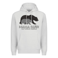 Dove Grey Mama Bear Sleep Disorders Awareness Premium Hoodie - Bettercallsaul