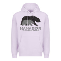 Lilac Mama Bear Sleep Disorders Awareness Premium Hoodie - Bettercallsaul