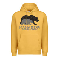 Mustard Mama Bear Sleep Disorders Awareness Premium Hoodie - Bettercallsaul