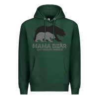 Sports Green Mama Bear Sleep Disorders Awareness Premium Hoodie - Bettercallsaul