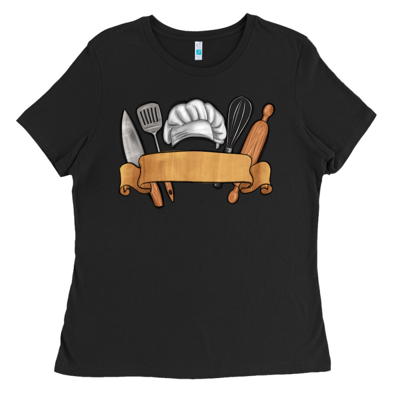 Customized Chef Tools Ladies Tee by MaliasSmallBusiness | Teevron