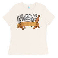 Bone customized chef tools Ladies Tee - MaliasSmallBusiness