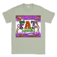 Matcha fat tuesday fleur de lis and mardi gras beads Classic Tee - Artiststas