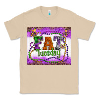 Mushroom fat tuesday fleur de lis and mardi gras beads Classic Tee - Artiststas