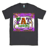 Smoke fat tuesday fleur de lis and mardi gras beads Classic Tee - Artiststas