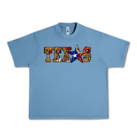 Pebble Blue texas christmas Urban Heavy Tee - JahusDesignShop