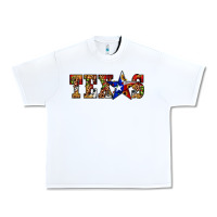 White texas christmas Urban Heavy Tee - JahusDesignShop