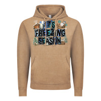 It's Freezing Season Vintage Hoodie | Teevron