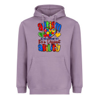 Lavender autism is not a disability it's a different abilit Heavyweight Hoodie - LillyAllenDesigns