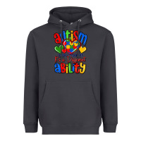Smoke autism is not a disability it's a different abilit Heavyweight Hoodie - LillyAllenDesigns