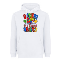 White autism is not a disability it's a different abilit Heavyweight Hoodie - LillyAllenDesigns