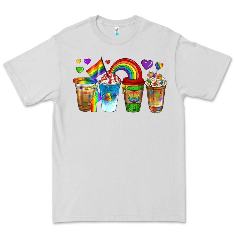 Lgbtq Coffee Drinks Premium Tee by texasbilliewilder | Teevron