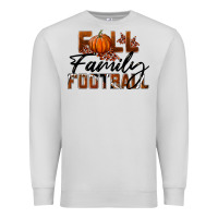 Dove Grey Fall Family Football Premium Sweatshirt - LillyAllenDesigns