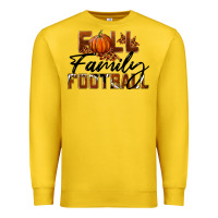 Lemon Fall Family Football Premium Sweatshirt - LillyAllenDesigns