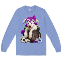 Colony Blue funny halloween lamb Long Sleeve Tee - Jasminsmagicworld