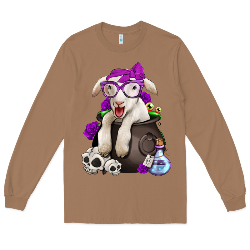 Funny Halloween Lamb Long Sleeve Tee by Jasminsmagicworld | Teevron