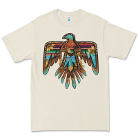 Bone thunderbird with sunflowers Premium Tee - BarkalooDesign