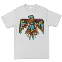 Dove Grey thunderbird with sunflowers Premium Tee - BarkalooDesign