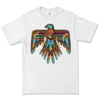 White thunderbird with sunflowers Premium Tee - BarkalooDesign