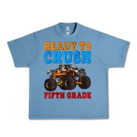 Pebble Blue ready to crush fifth grade Urban Heavy Tee - Artiststas